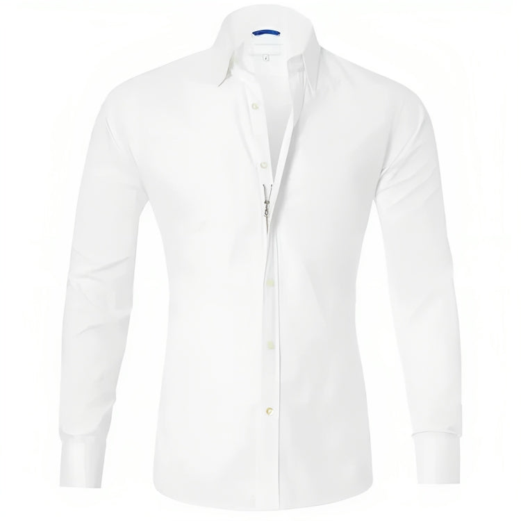 Chemise d'Automne Élégante pour Hommes - Confort Sans Repassage