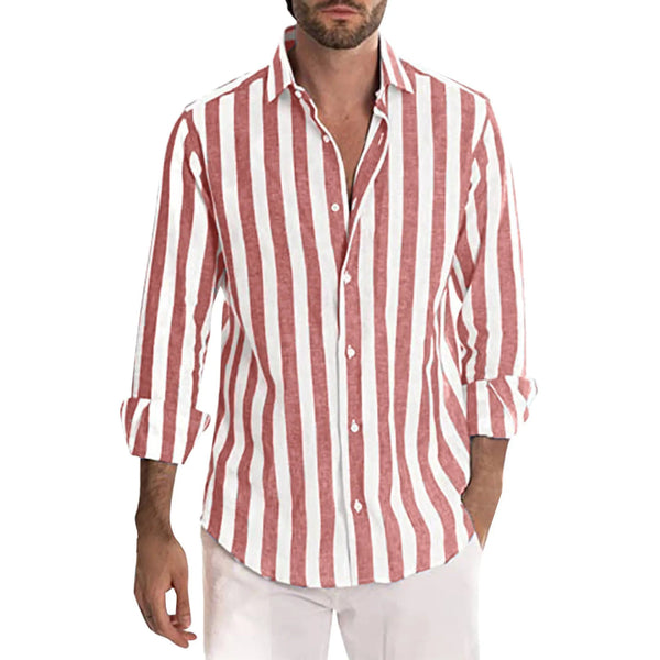Chemise Décontractée pour Hommes - Style Élégant et Confortable