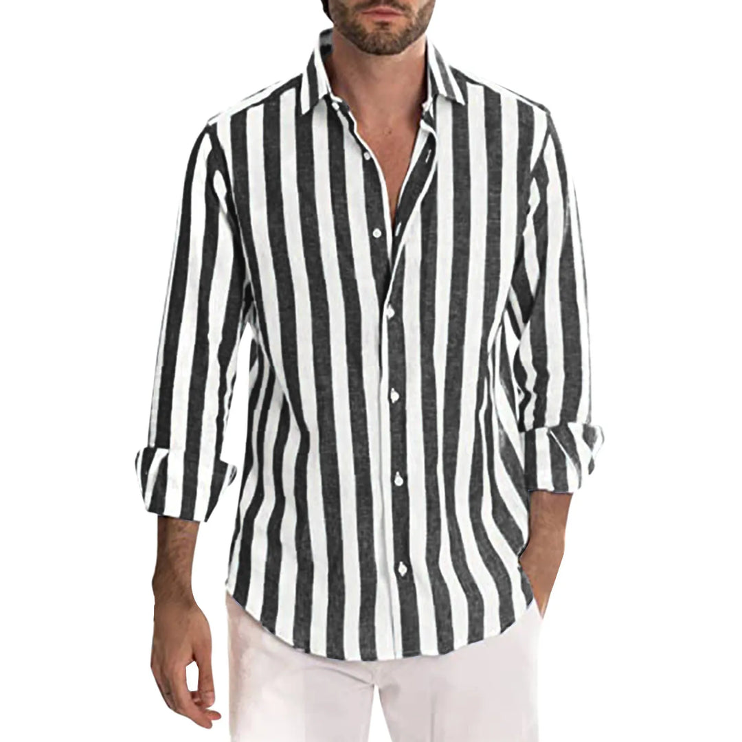 Chemise Décontractée pour Hommes - Style Élégant et Confortable