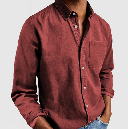 Chemise Homme Gualtiero - Respirante & Col Mao