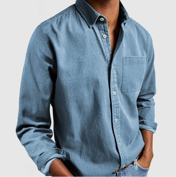 Chemise Homme Gualtiero - Respirante & Col Mao
