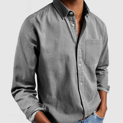 Chemise Homme Gualtiero - Respirante & Col Mao