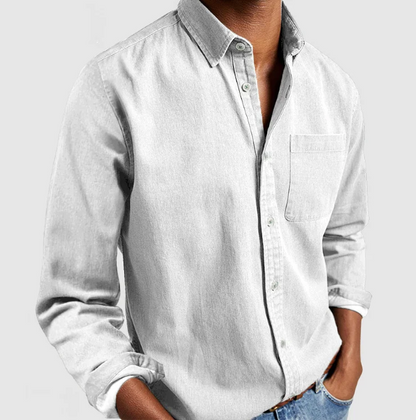 Chemise Homme Gualtiero - Respirante & Col Mao