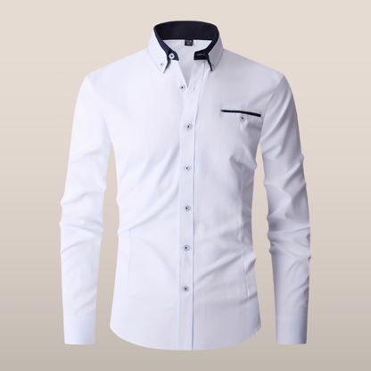 Chemise Stretch pour Hommes – Style Moderne & Confort