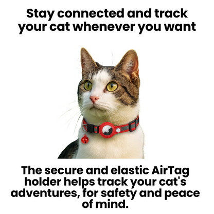 Collier GPS pour chats - Sécurité Réfléchissante et Confort