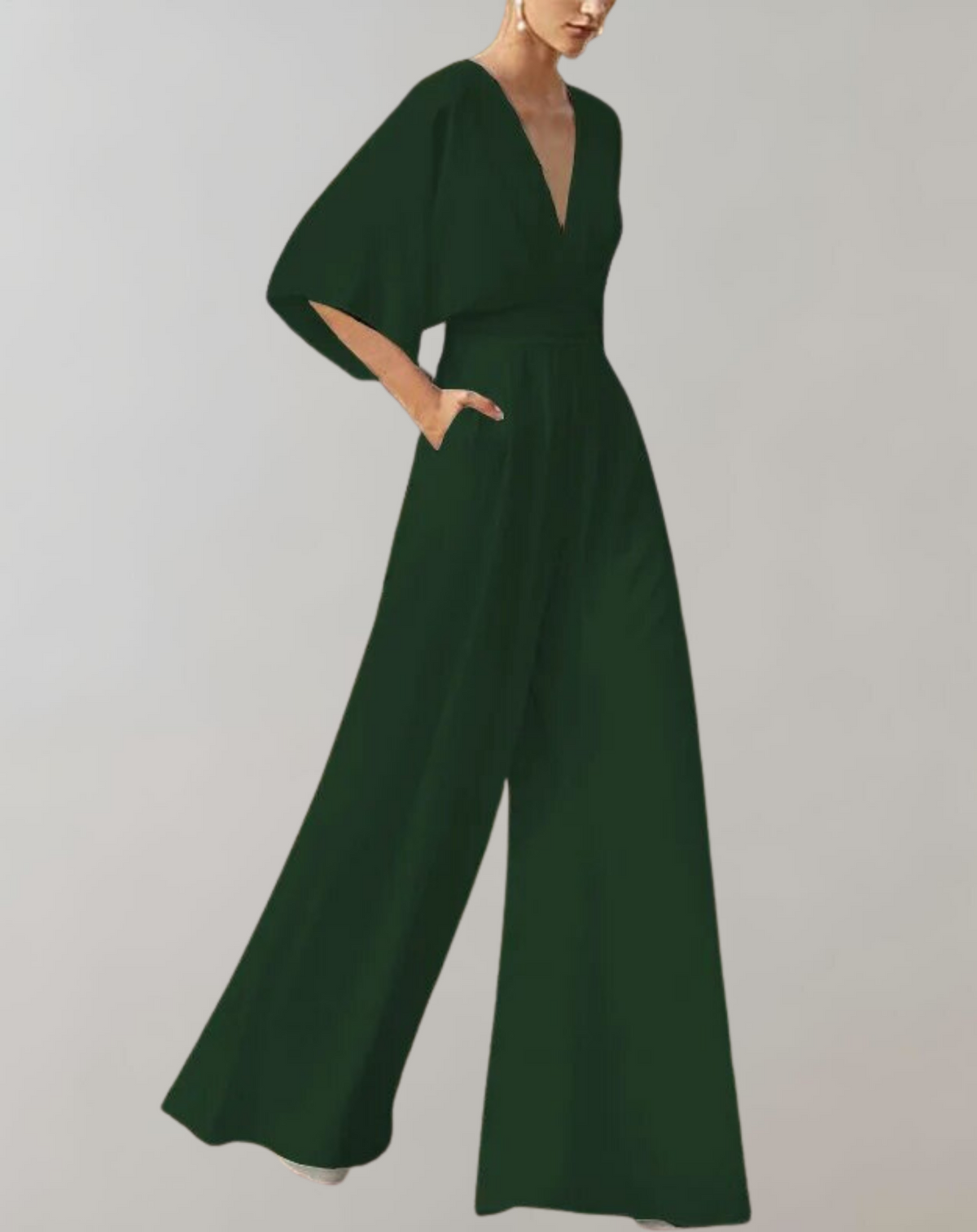 Combinaison Fluide Papillon Femme - Élégance Moderne