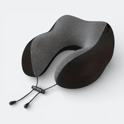 Coussin de Voyage avec Capuche Gris Pierre - | AïtaVia