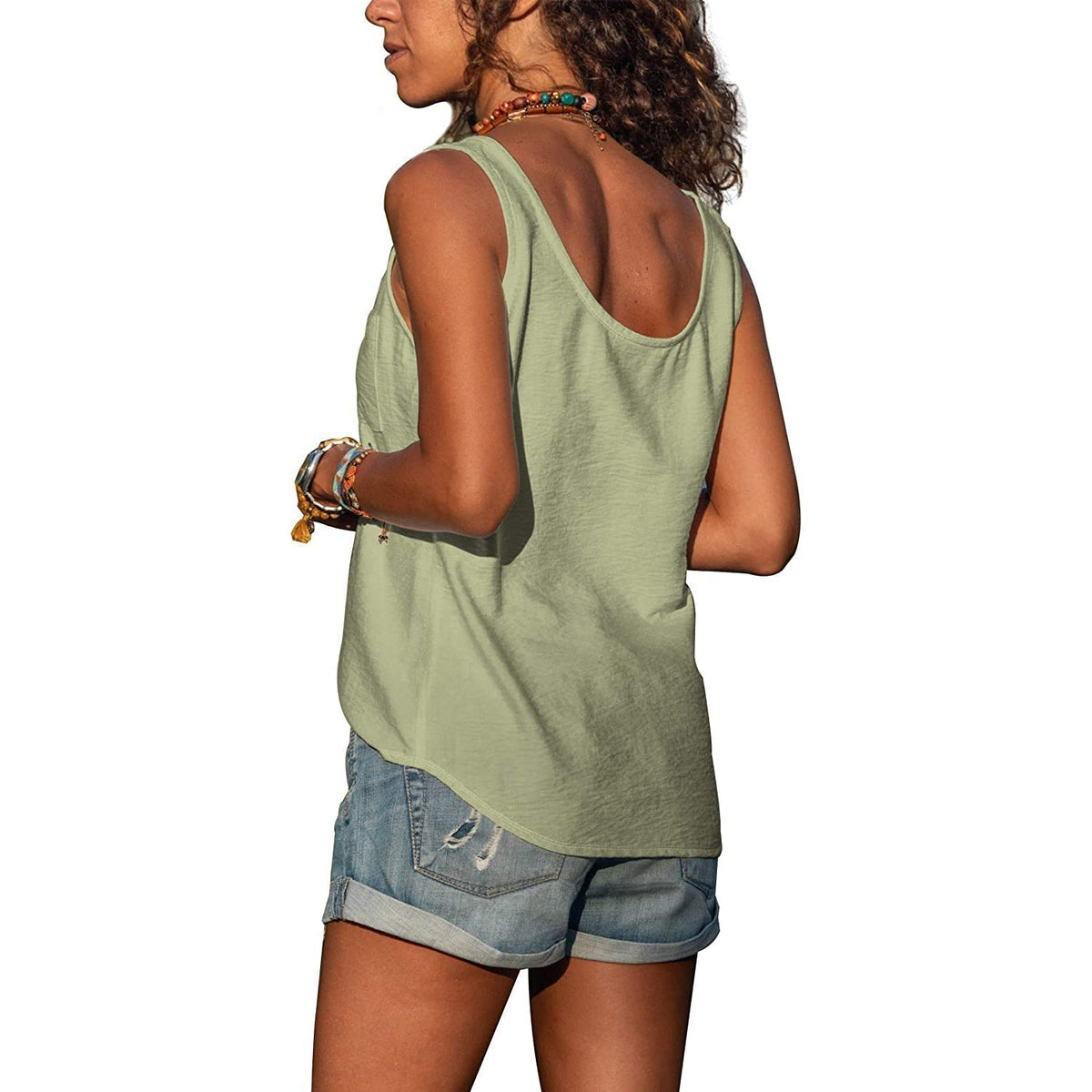 Débardeur Élégant pour Femmes - Style Ibiza Chic
