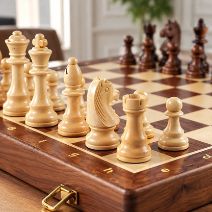 Echivara – Jeu d'Échecs Bois Massif