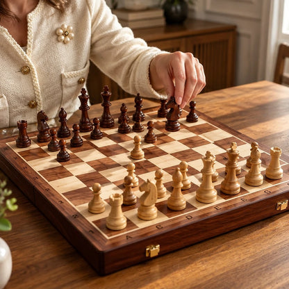 Echivara – Jeu d'Échecs Bois Massif