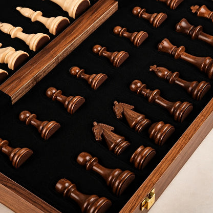 Echivara – Jeu d'Échecs Bois Massif