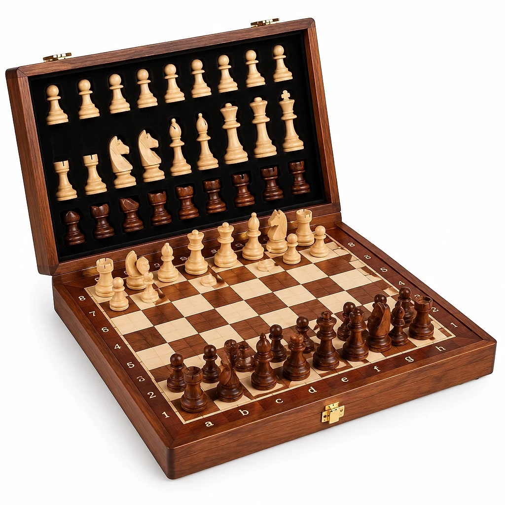 Echivara – Jeu d'Échecs Bois Massif