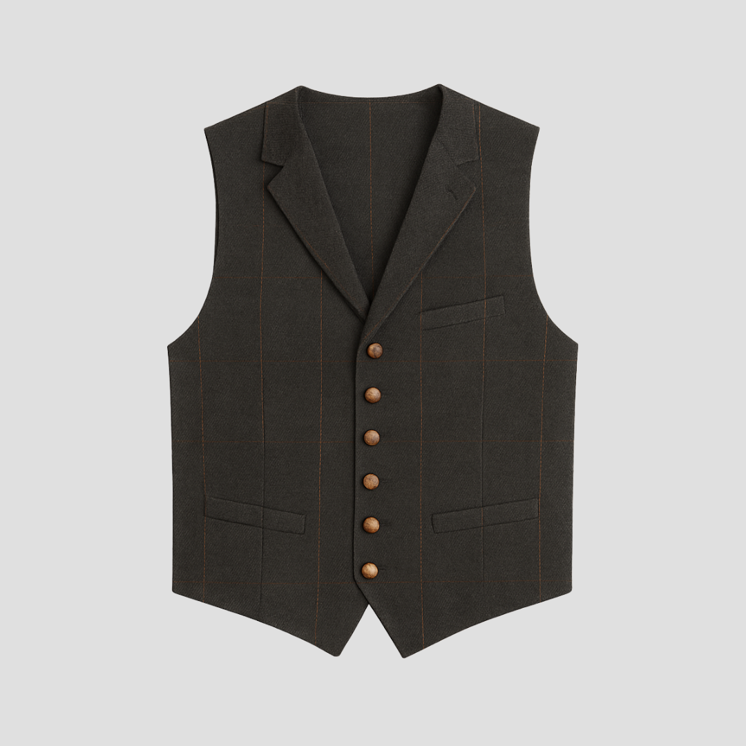 Gilet Sans Manches Habillé - Élégance Polyvalente Hommes
