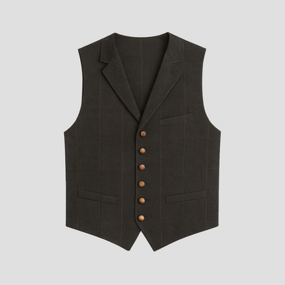 Gilet Sans Manches Habillé - Élégance Polyvalente Hommes