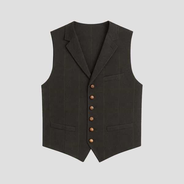 Gilet Sans Manches Habillé - Élégance Polyvalente Hommes