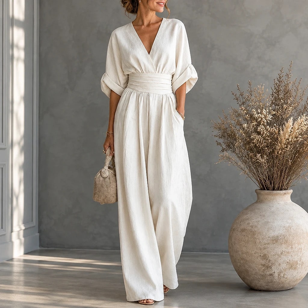 Éloria – Combinaison Femme Élégante