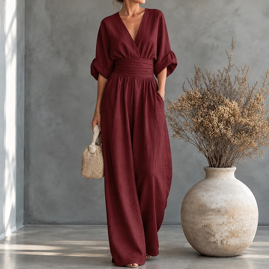 Éloria – Combinaison Femme Élégante