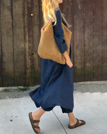 Ensemble Tunique & Pantalon Femme – Élégance Décontractée d'Été