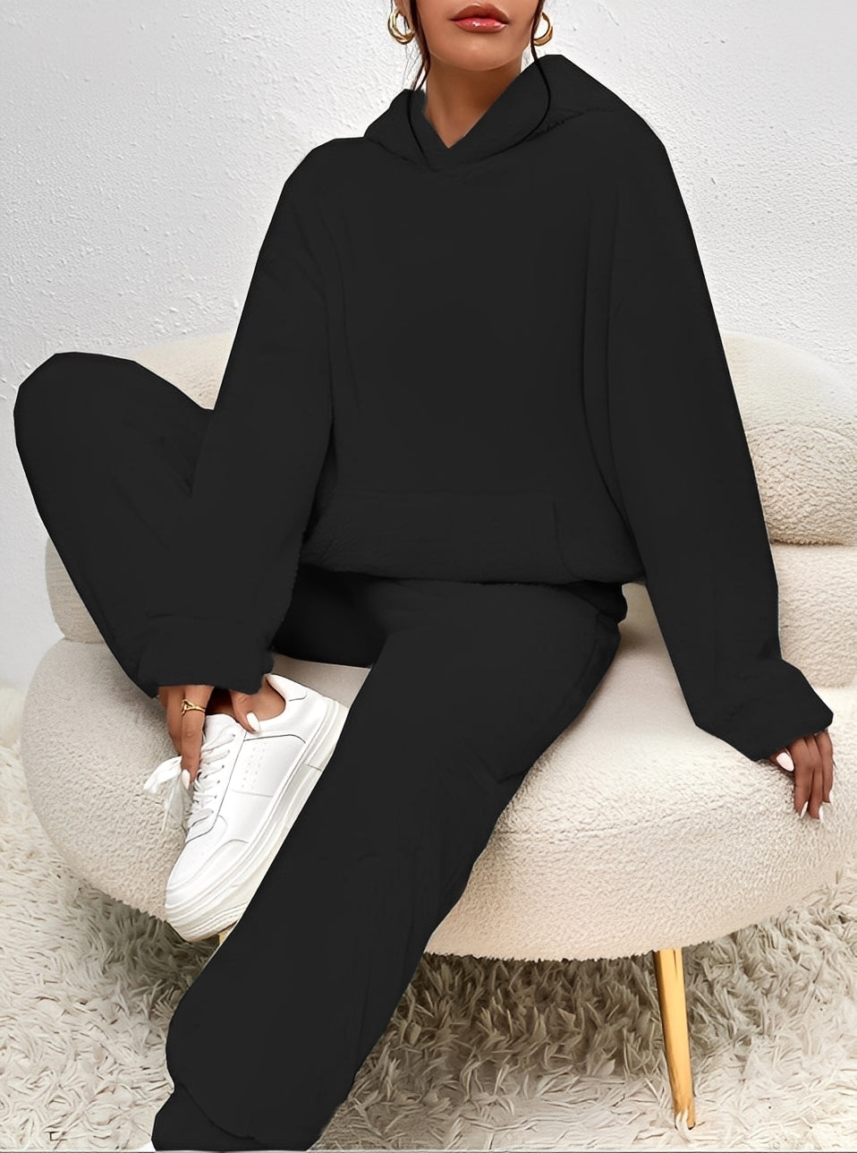 Ensemble Loungewear Femme – Confort Ultime pour Détente Décontractée