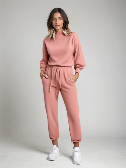 Ensemble survêtement femme chic et confortable deux pièces