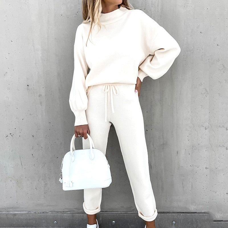 Ensemble survêtement femme chic et confortable deux pièces