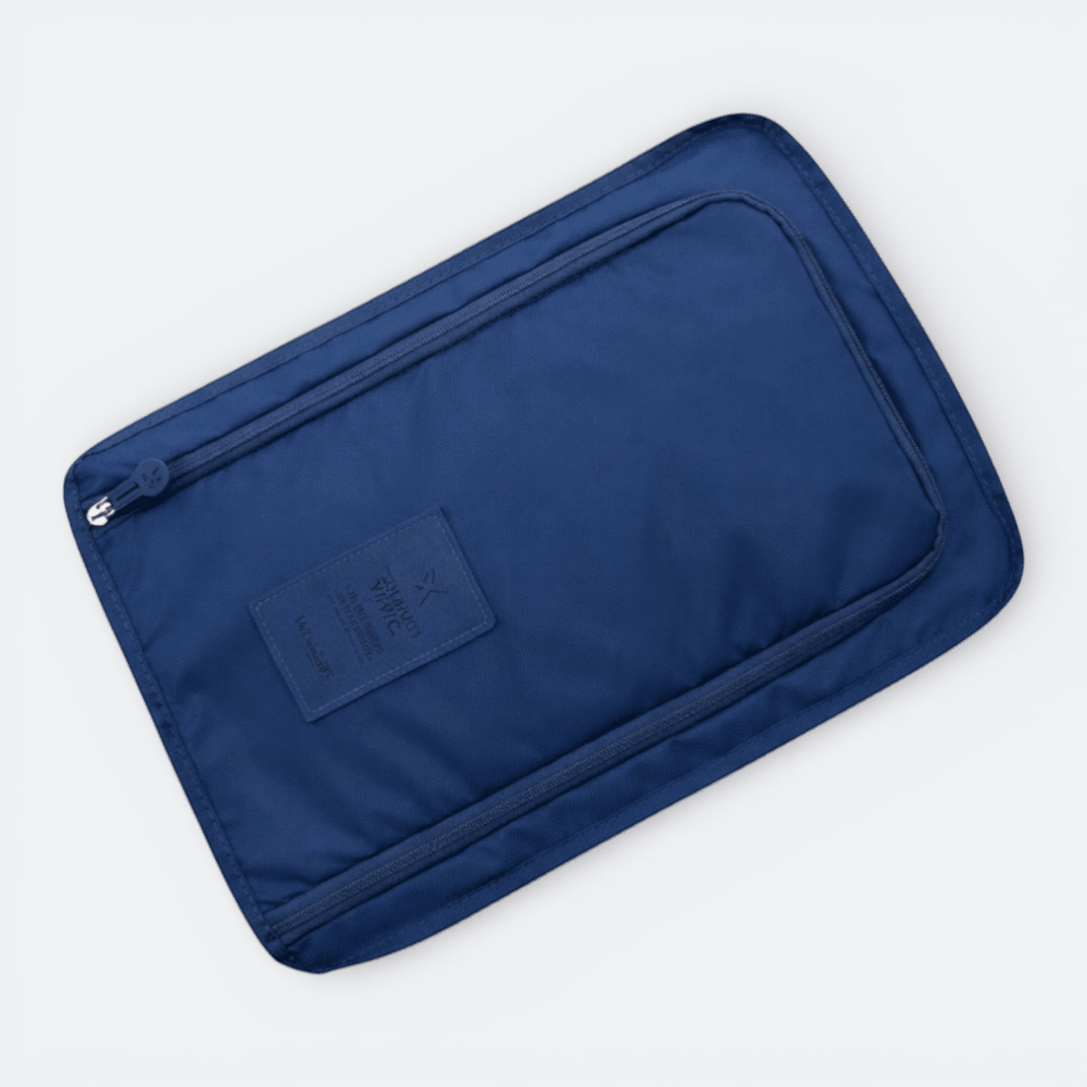 Etui A Chaussure De Voyage Bleu Indigo - | AïtaVia