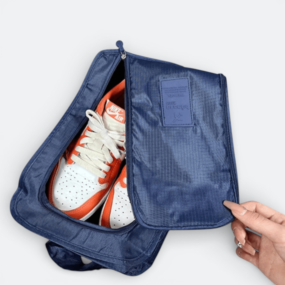 Etui A Chaussure De Voyage Bordeaux Foncé - | AïtaVia