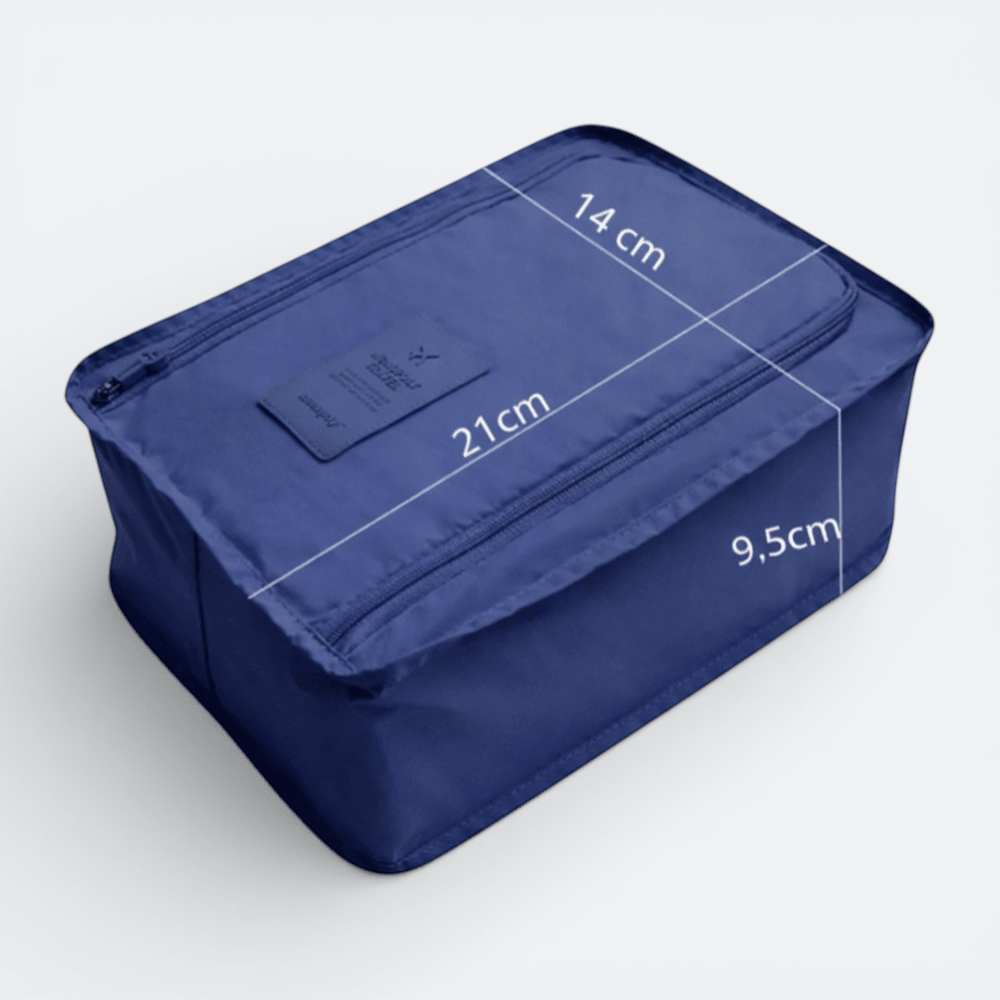 Etui A Chaussure De Voyage Bordeaux Foncé - | AïtaVia