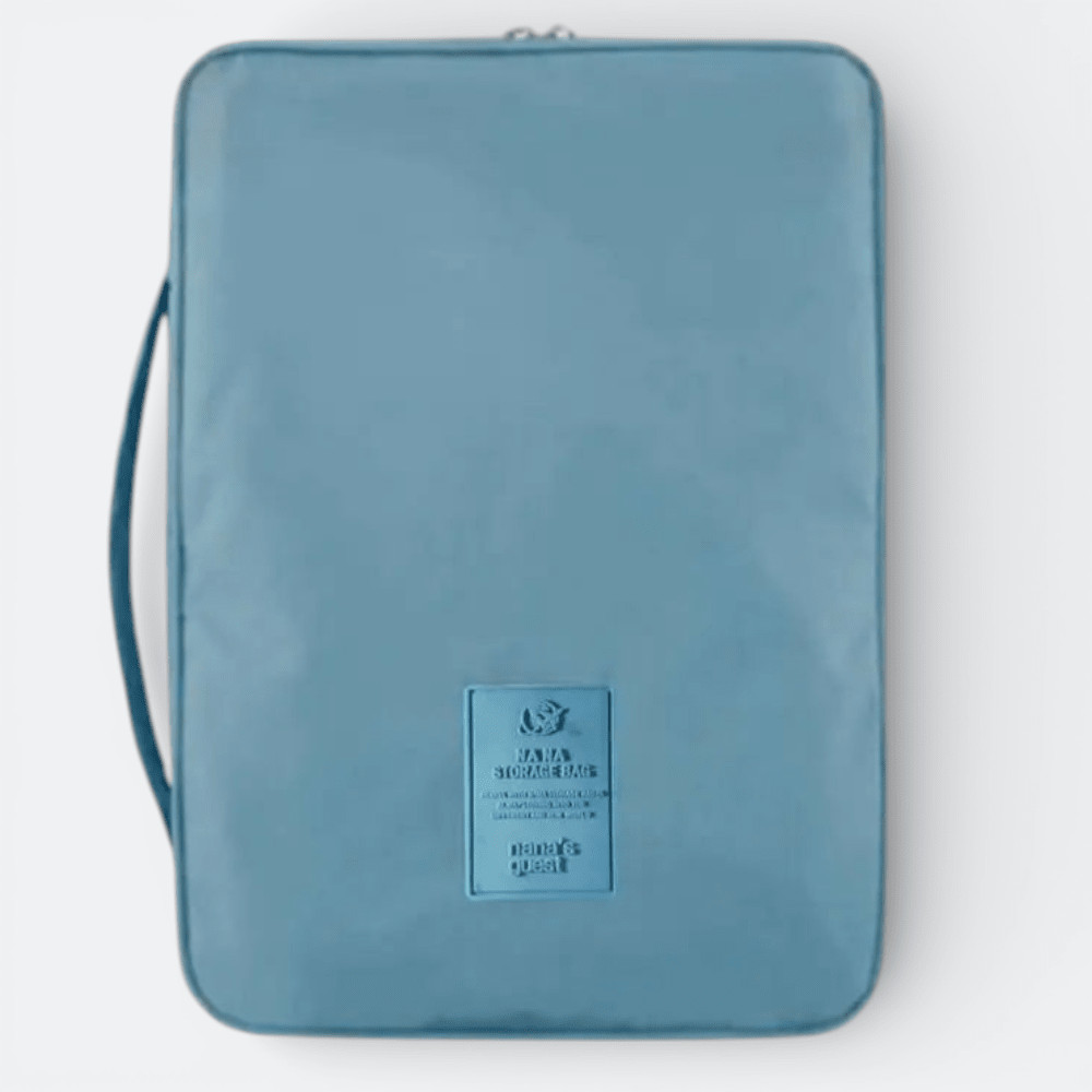 Etui pour Chemise Voyage Bleu Poudré - | AïtaVia