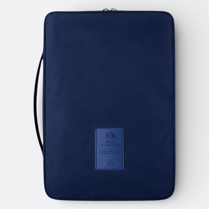 Etui pour Chemise Voyage Bleu Profond - | AïtaVia