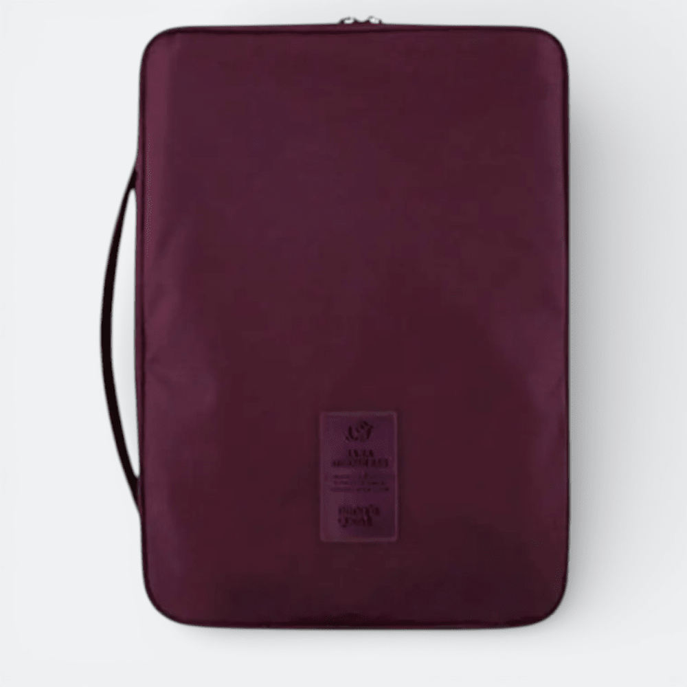 Etui pour Chemise Voyage Bordeaux Foncé - | AïtaVia
