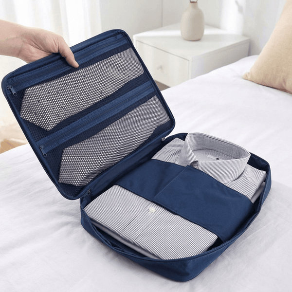 Etui pour Chemise Voyage Bordeaux Foncé - | AïtaVia