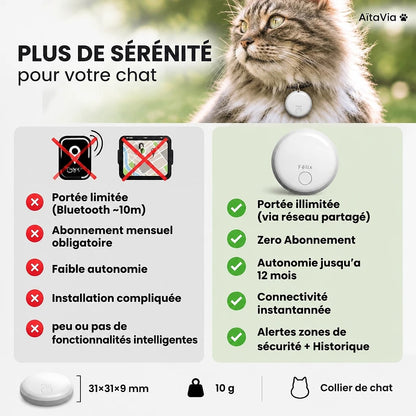 Félix – Traceur GPS Chat