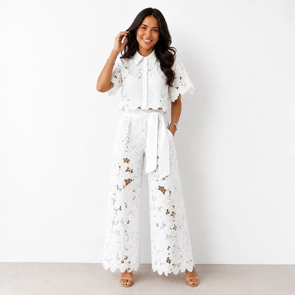 Florène – Ensemble Dentelle Florale Femme