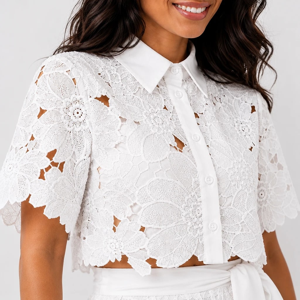 Florène – Ensemble Dentelle Florale Femme