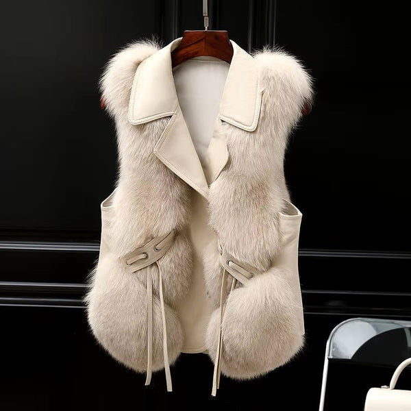 Gilet Élégant Femme – Chaleur Luxueuse & Style Ajustable pour un Look Raffiné