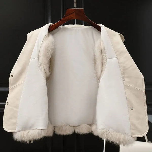 Gilet Élégant Femme – Chaleur Luxueuse & Style Ajustable pour un Look Raffiné