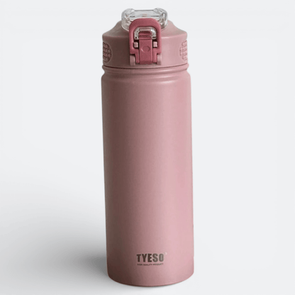 Gourde Isotherme avec Paille Intégrée Rose Pastel - | AïtaVia