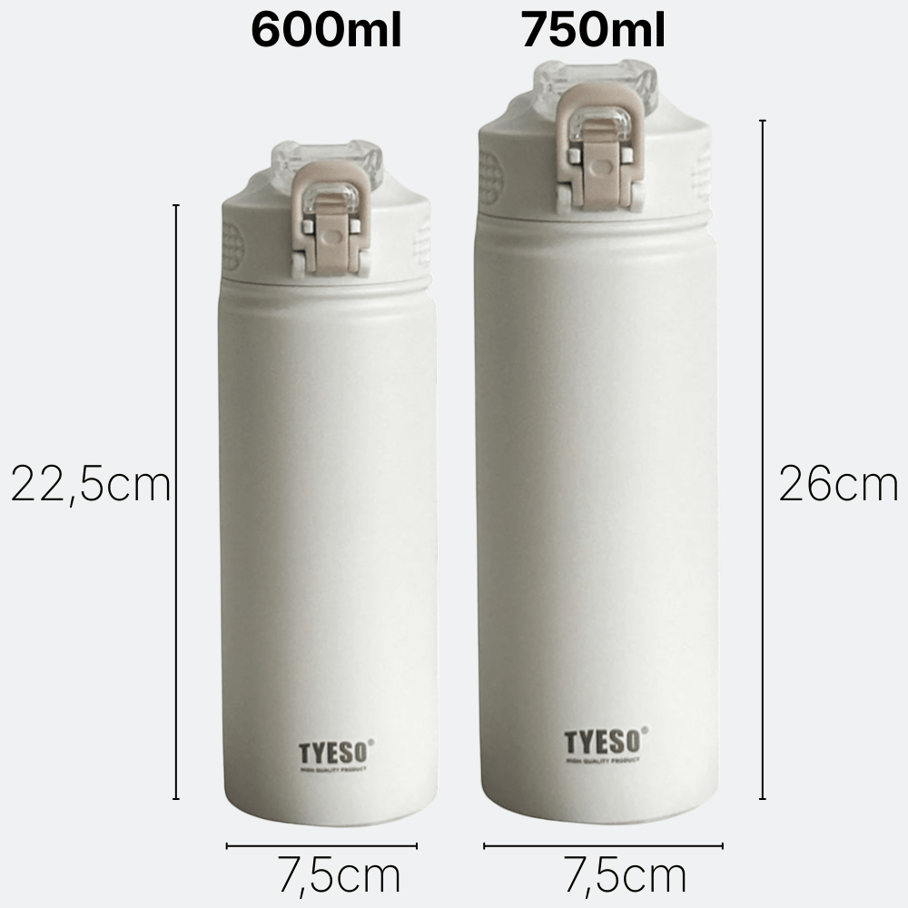 Gourde Isotherme avec Paille Intégrée Rose Pastel - | AïtaVia