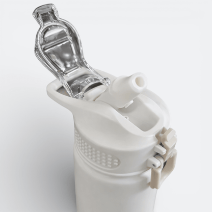 Gourde Isotherme avec Paille Intégrée Rose Pastel - | AïtaVia