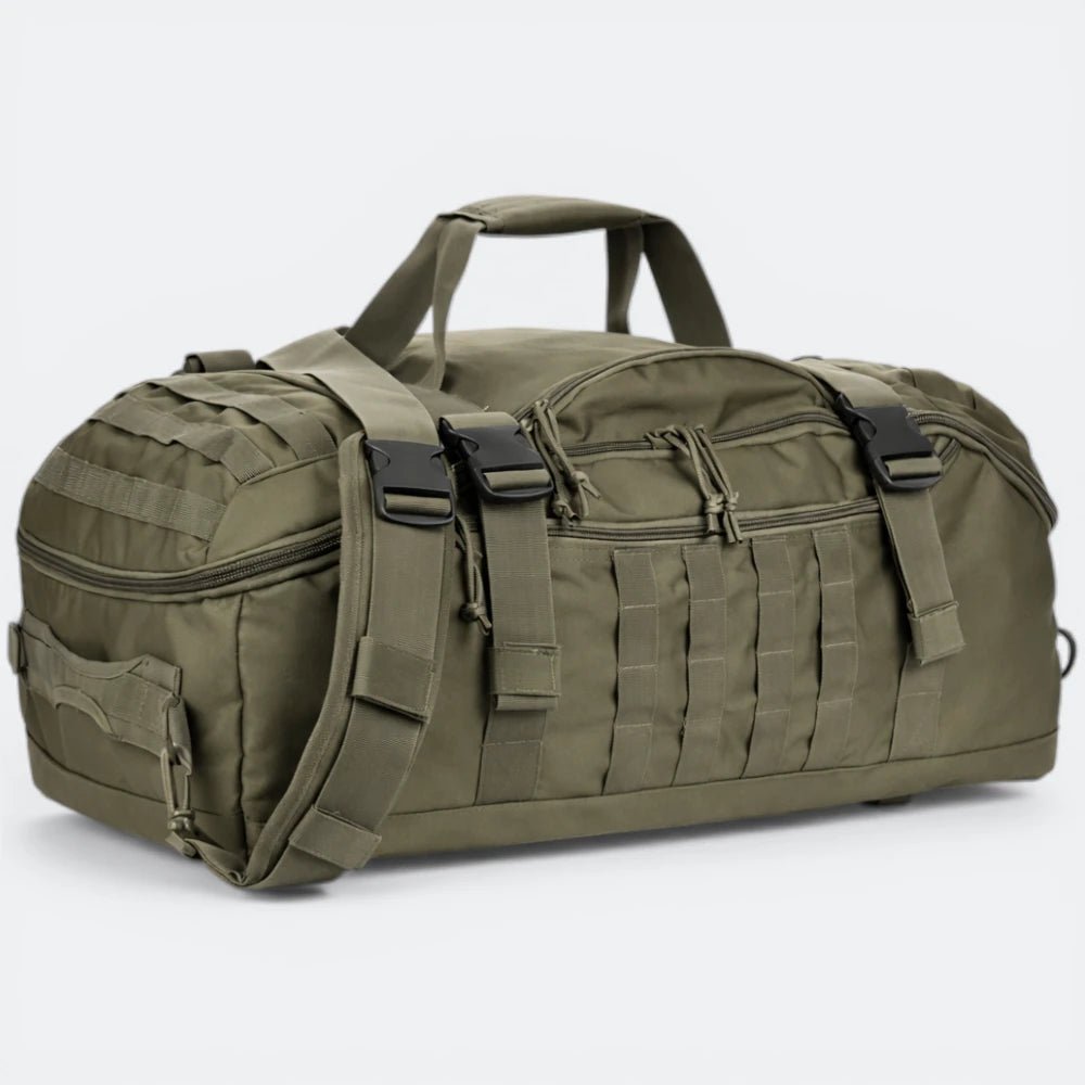 Grand Sac de Voyage Homme Kaki Sombre - | AïtaVia