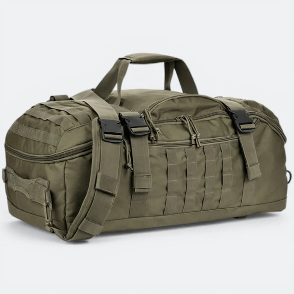 Grand Sac de Voyage Homme Kaki Sombre - | AïtaVia