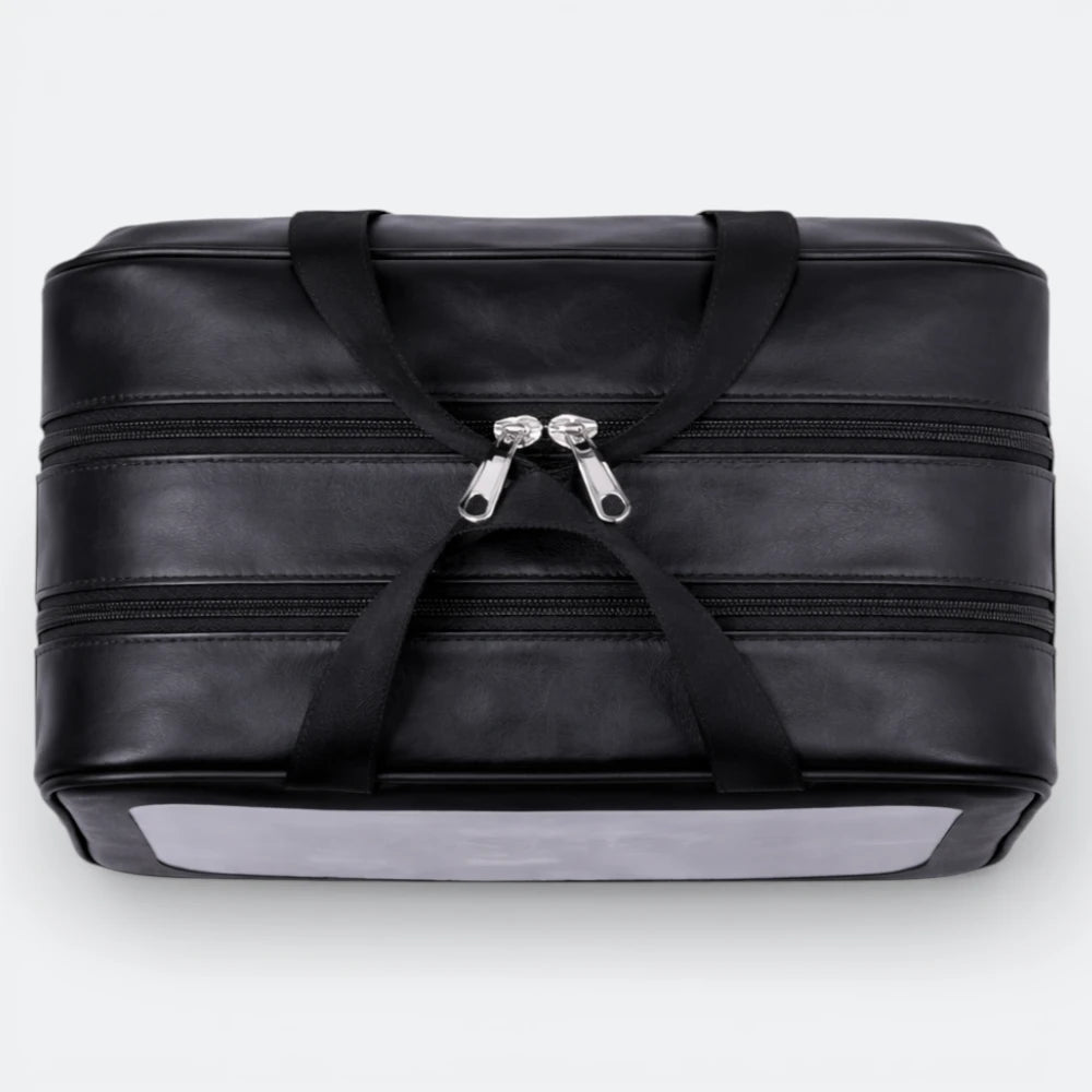 Grande Trousse de Toilette Transparente Bleu Lagune - | AïtaVia