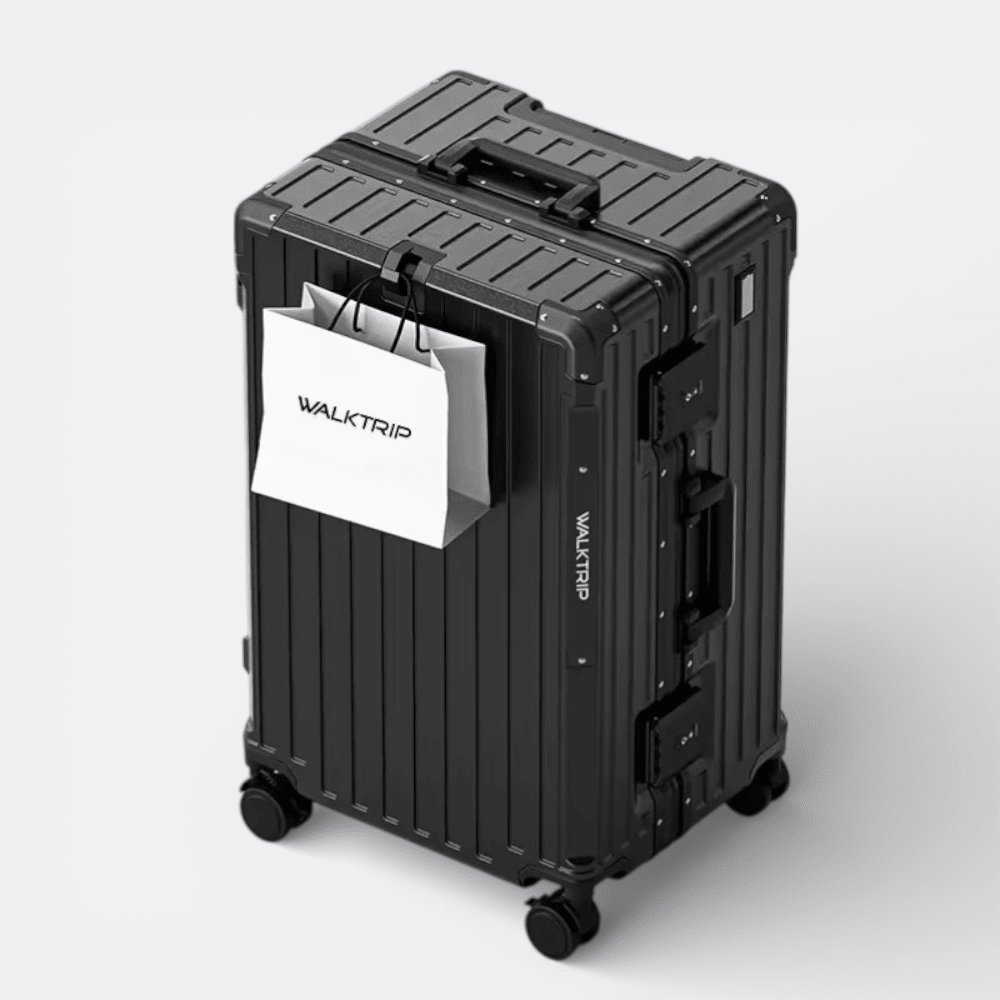 Grande Valise Rigides à Roues Pivotantes Noir Charbon - | AïtaVia