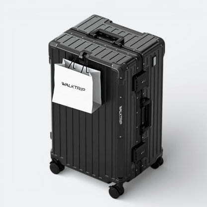 Grande Valise Rigides à Roues Pivotantes Noir Charbon - | AïtaVia