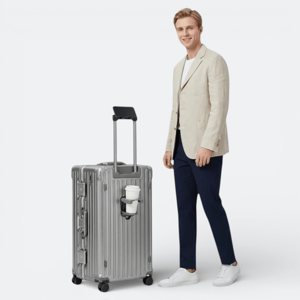 Grande Valise Rigides à Roues Pivotantes Vert Profond - | AïtaVia