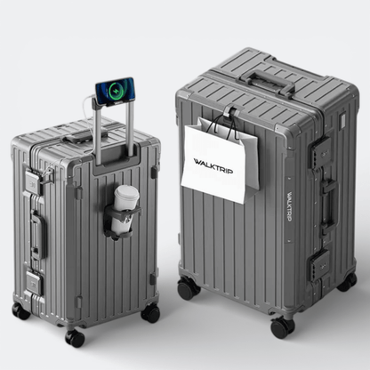 Grande Valise Rigides à Roues Pivotantes Vert Profond - | AïtaVia