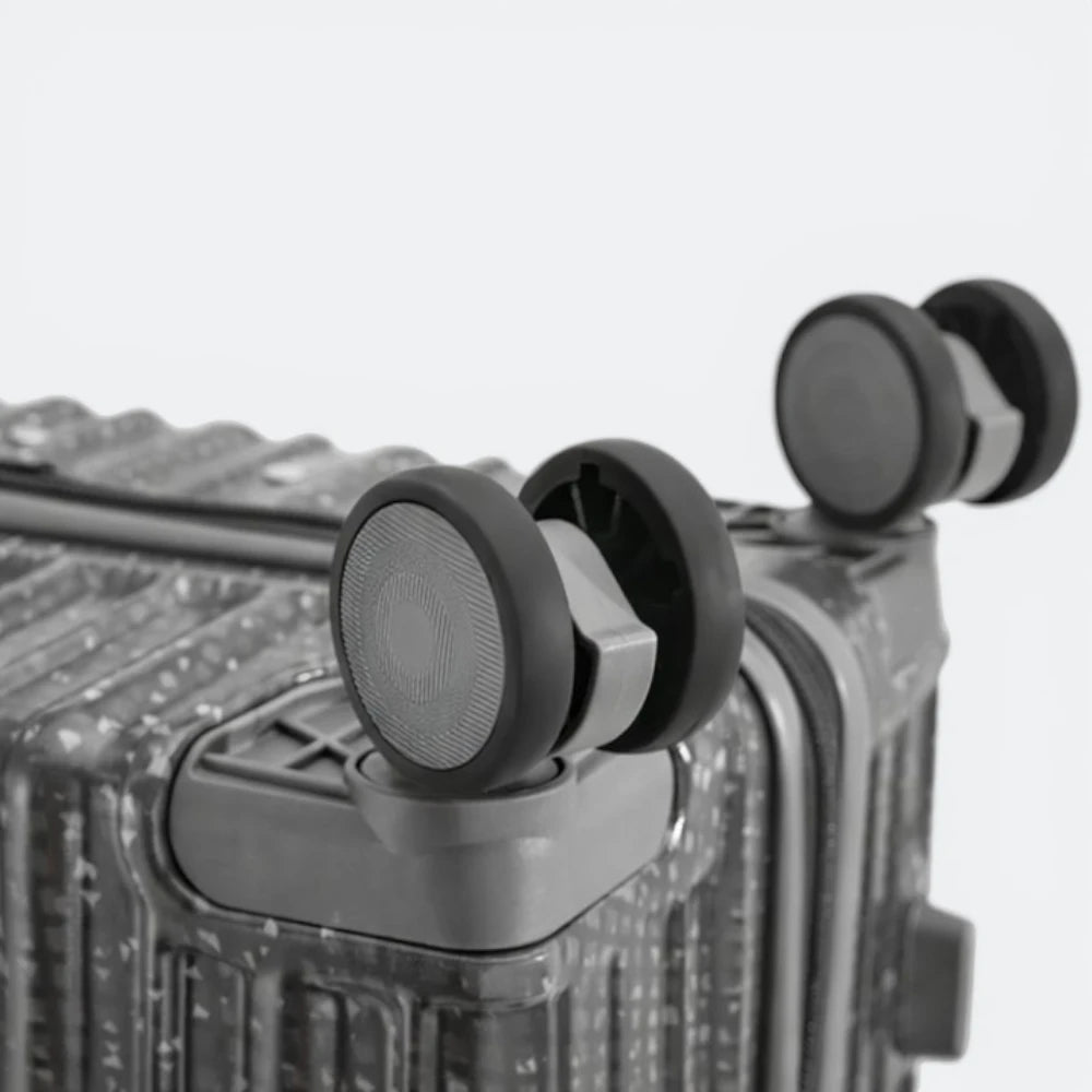 Grande Valise Solide Blanc Ivoire - | AïtaVia