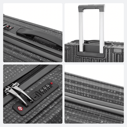 Grande Valise Solide Blanc Ivoire - | AïtaVia