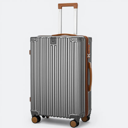 Grande Valise Solide Gris Neutre - | AïtaVia